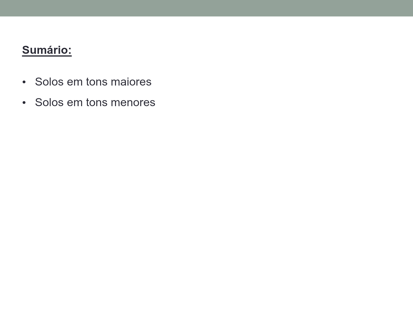 Pagina 3 do guia de escalas