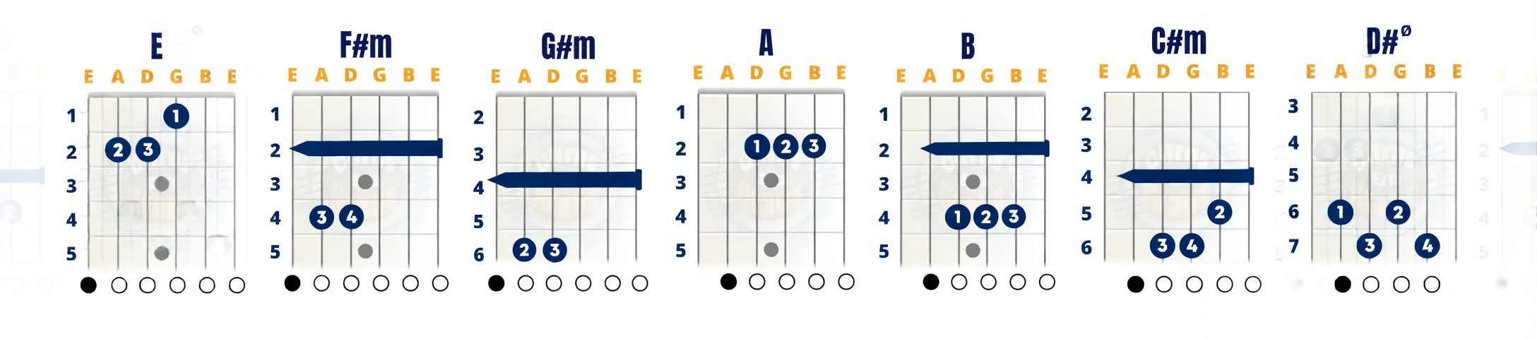 Campo harmonico de Mi