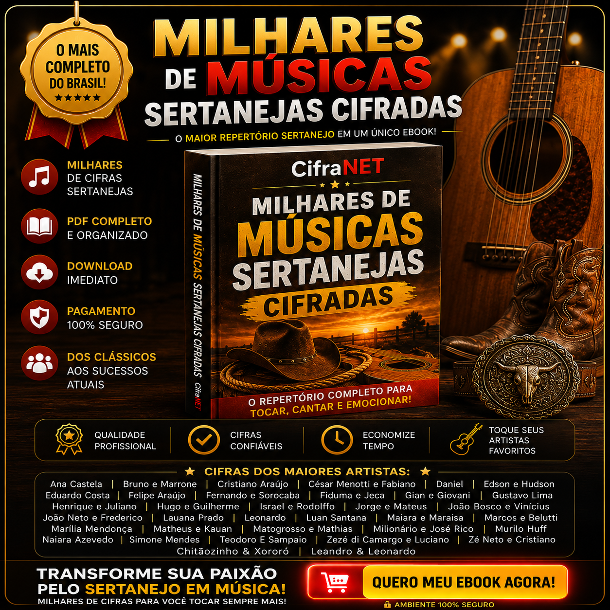 Ebook Sertanejo