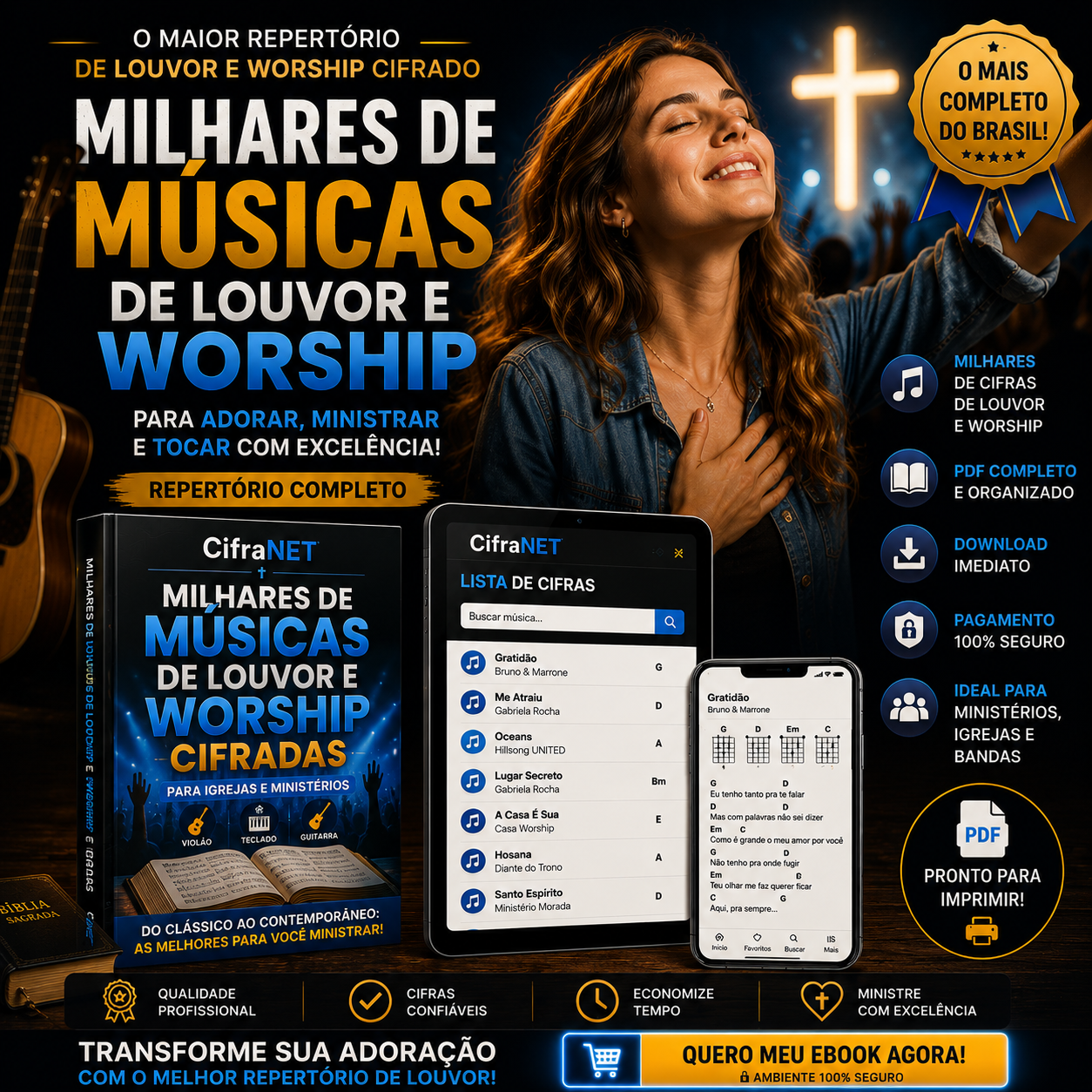 PDF Louvor