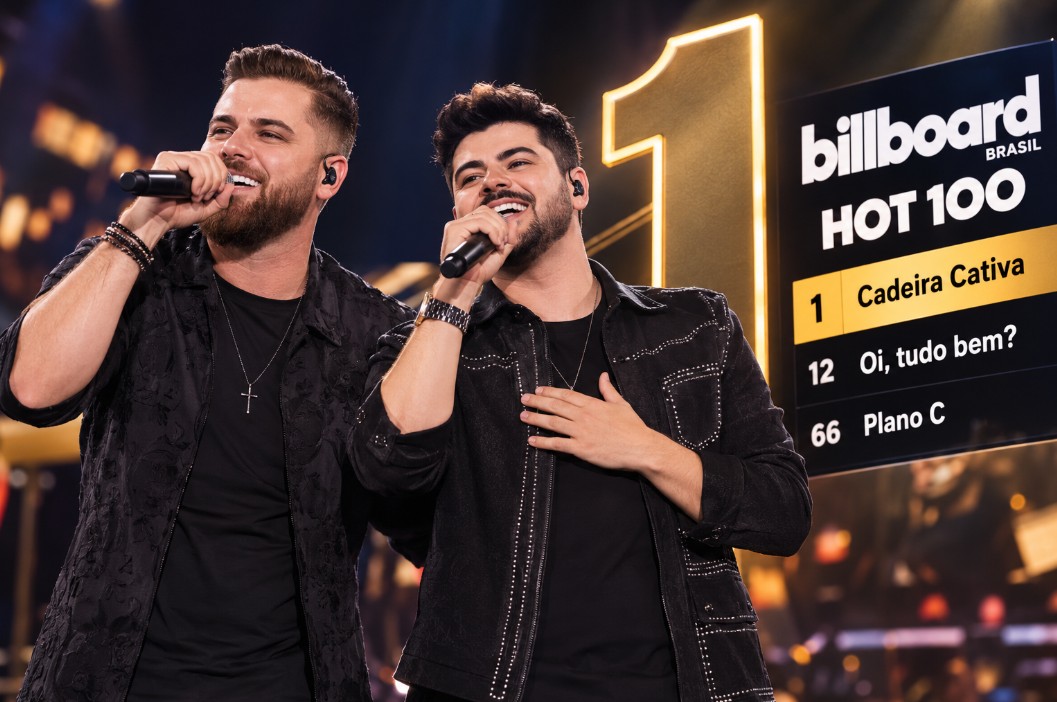 Zé Neto e Cristiano conquistam o topo da Billboard Brasil com “Cadeira Cativa” e celebram 15 anos de carreira