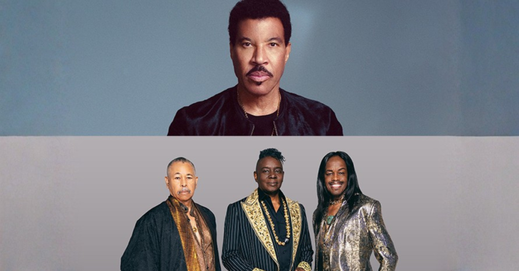 Os clássicos de Lionel Richie e do Earth, Wind & F