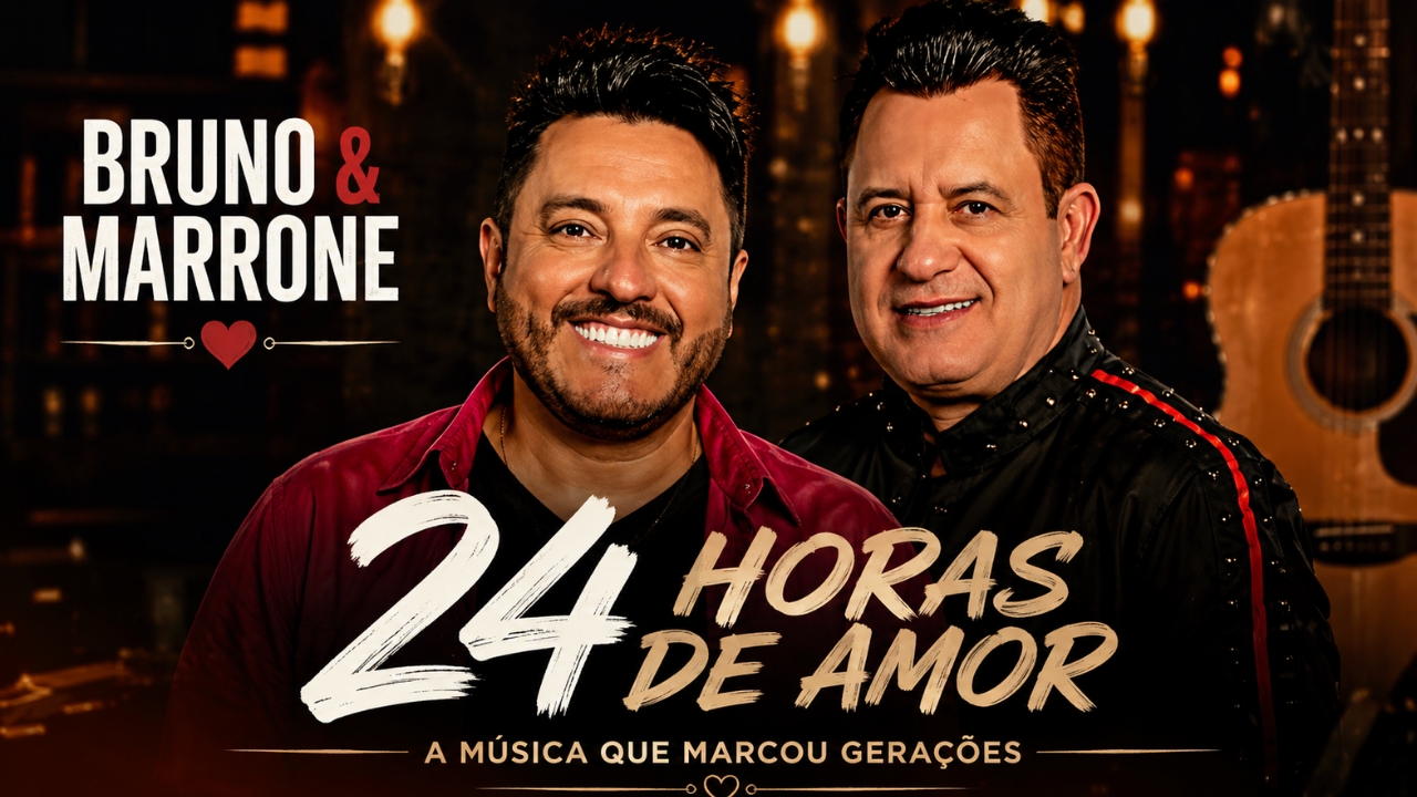 24 Horas De Amor, de Bruno & Marrone, é uma das