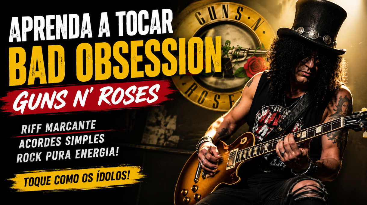 Learn to play "Bad Obsession" by Guns N' Roses and discover the riff that marked a generation of rock