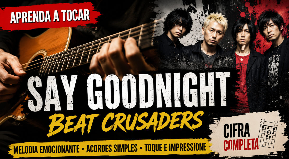 Learn how to play "Say Goodnight" by Beat Crusaders and discover why this melody wins over anime and rock fans to this day