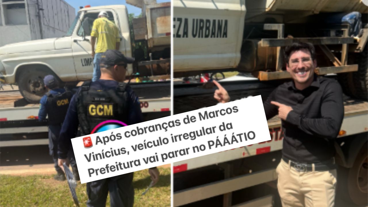 Sinop. Após acidente e cobranças de vereador, destino do veículo irregular da Prefeitura foi o Pátio