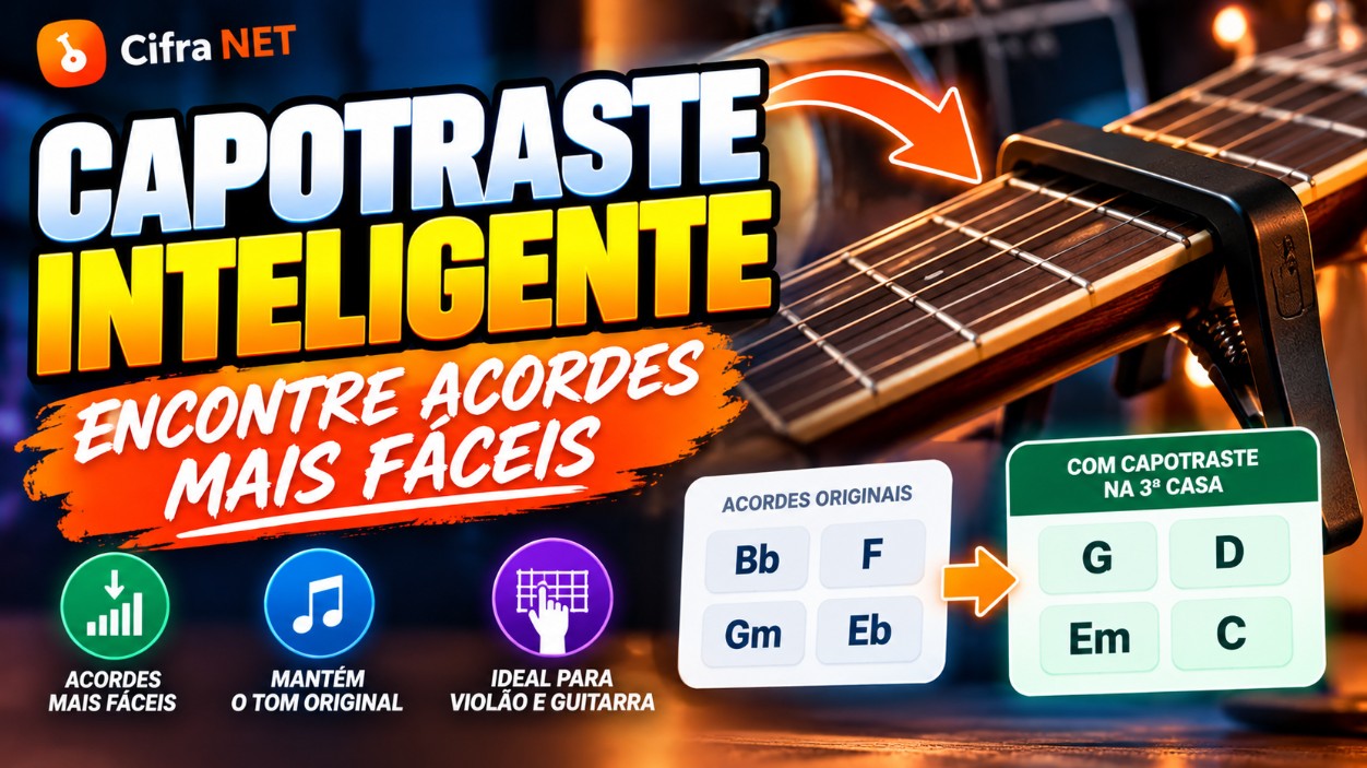 Capotraste Inteligente – Encontre Acordes Mais Fáceis