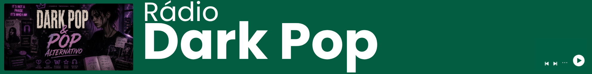 Radio pop pequeno