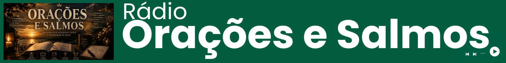 Radio oraçoes e salmos pequeno