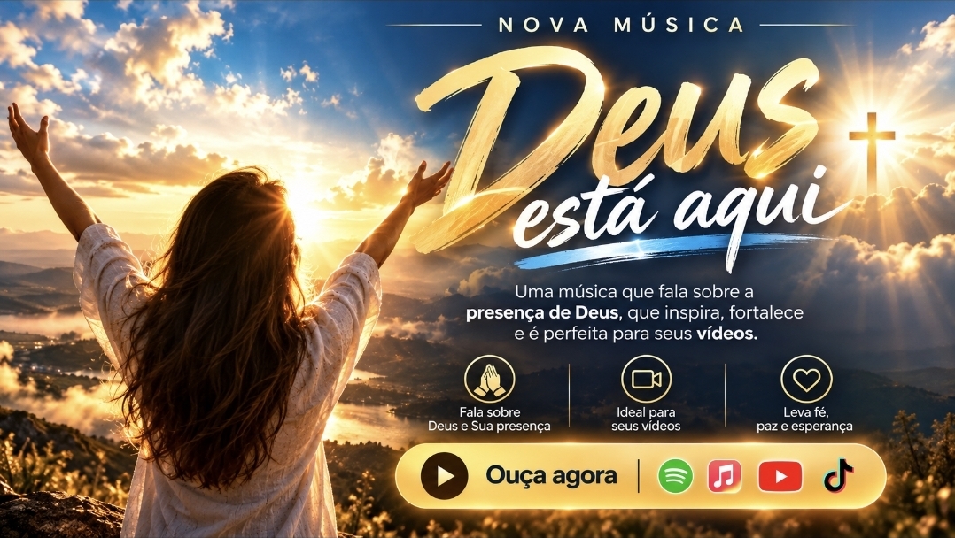Deus está aqui