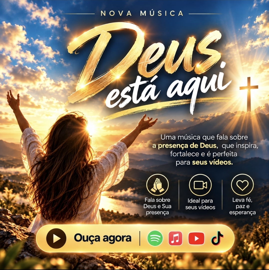 Deus está aqui
