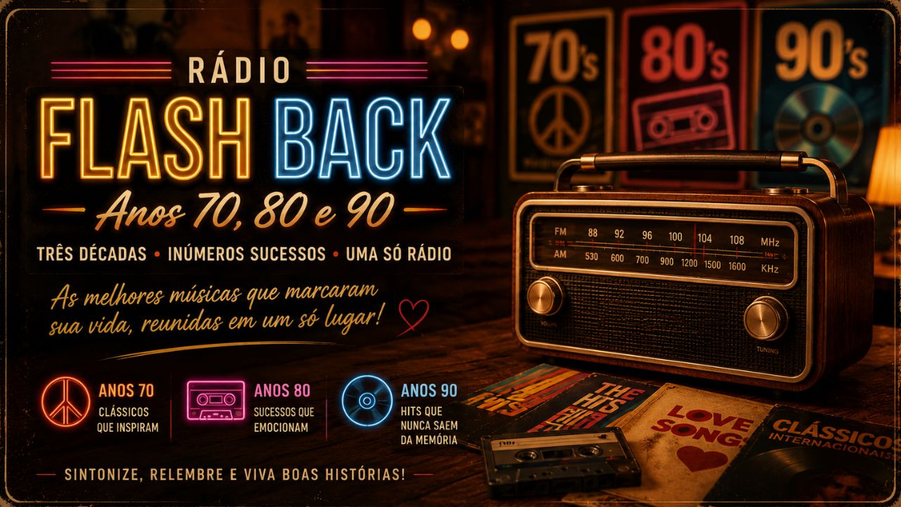 Flash Back anos 70, 80 e 90